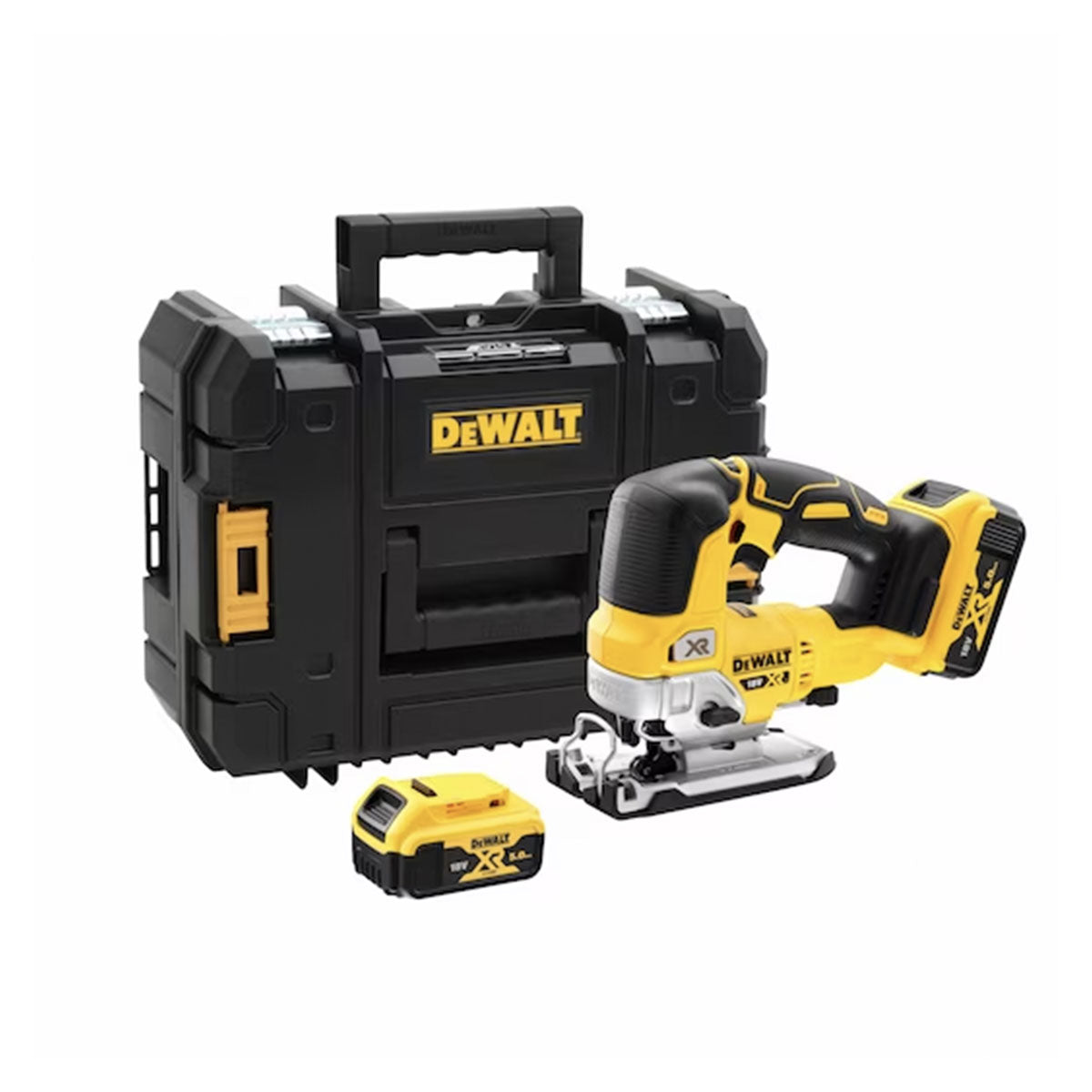 Jigsaw with bracket handle 18V XR BRUSHLESS motor in TSTACK CASE and ACCESSORIES - DeWALT - DCS334P2-QW Jigsaw with bracket handle 18V XR BRUSHLESS motor in TSTACK CASE and ACCESSORIES - DeWALT - DCS334P2-QW
